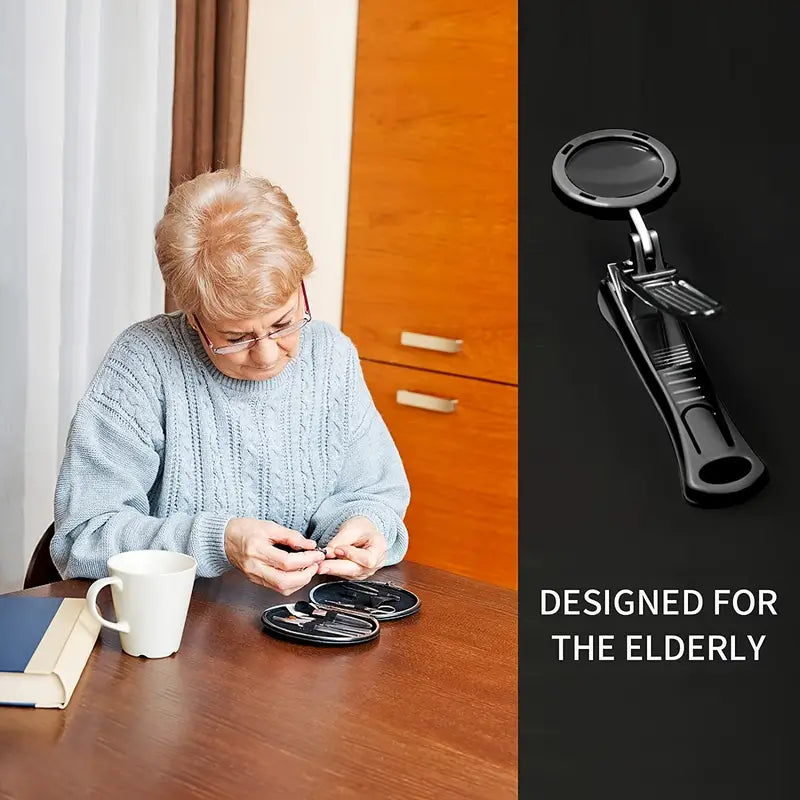 Magnifier Nail Cutter Perfect for Elderly And Low Vision Users