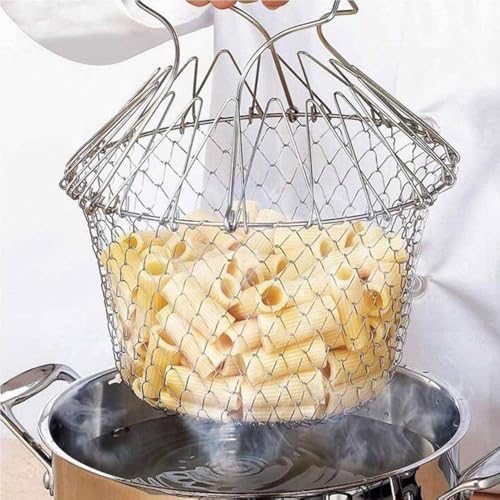 Stainless Steel Deep Frying Basket