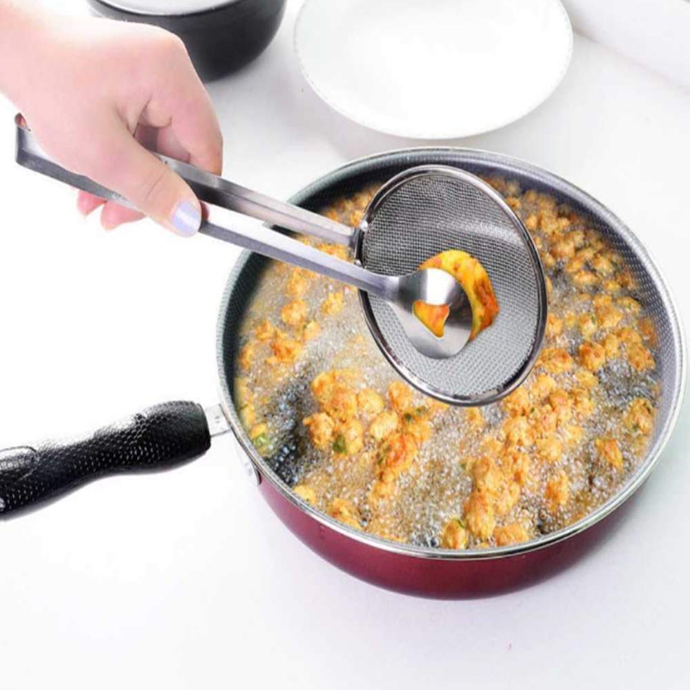 Stainless Steel Kitchen Frying Spoon