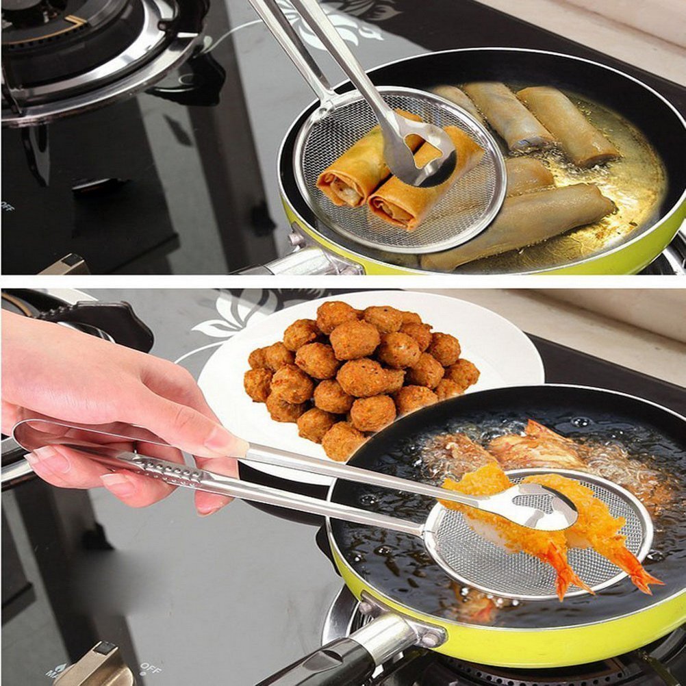 Stainless Steel Kitchen Frying Spoon