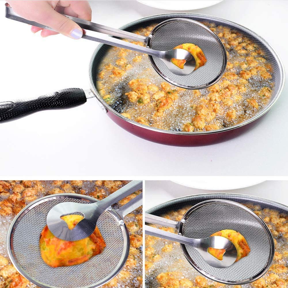 Stainless Steel Kitchen Frying Spoon