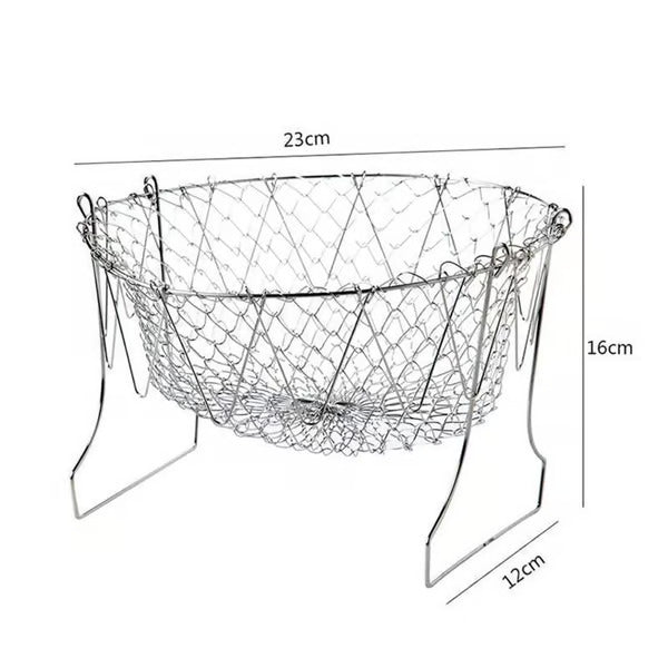 Stainless Steel Deep Frying Basket